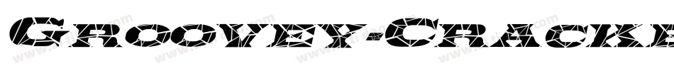 Groovey-Cracked Italic字体转换